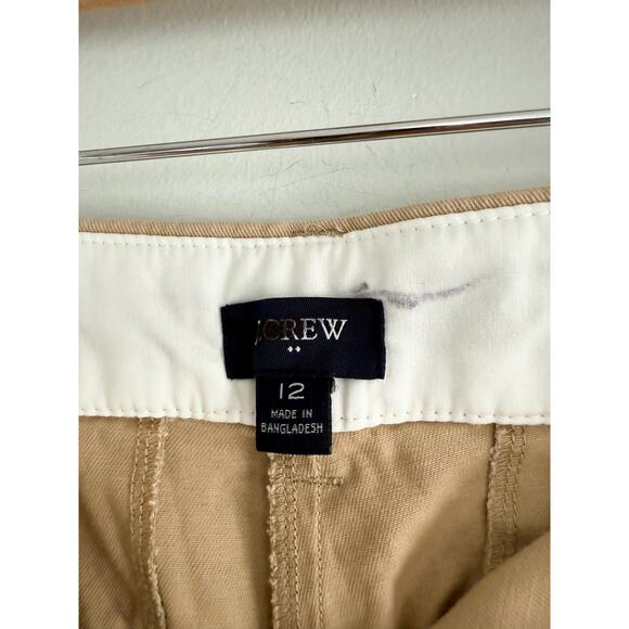 J Crew Factory | NWOT | 3.5" classic chino short in cashew khaki | Sz 12 - Picture 5 of 9